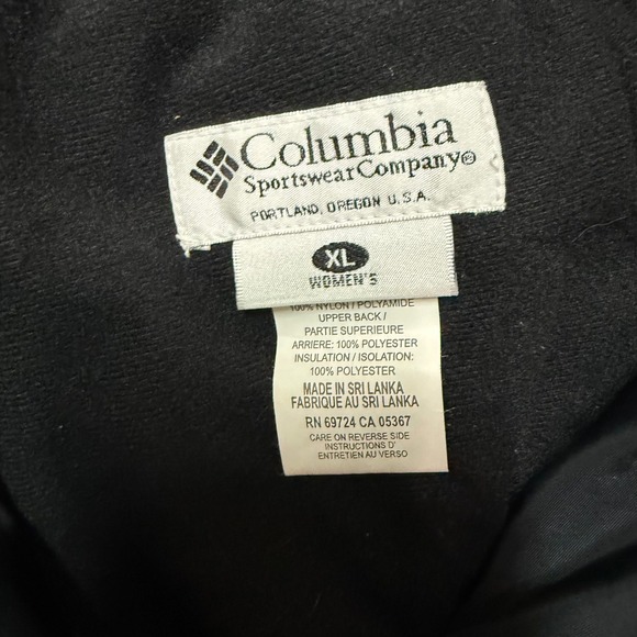 Columbia Women's XL Black Snow Ski Pants Insulated Water Resistant - Picture 6 of 7